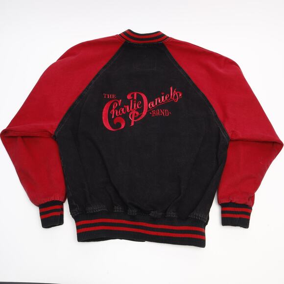 Charlie Daniels Band CDB OOAK Staff Recognition Varsity Letterman Jacket Large - Picture 2 of 12